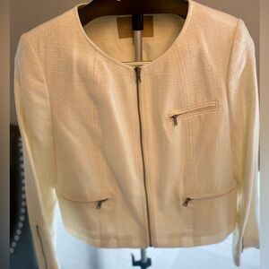 Banana Republic Cream Blazer, size 10
